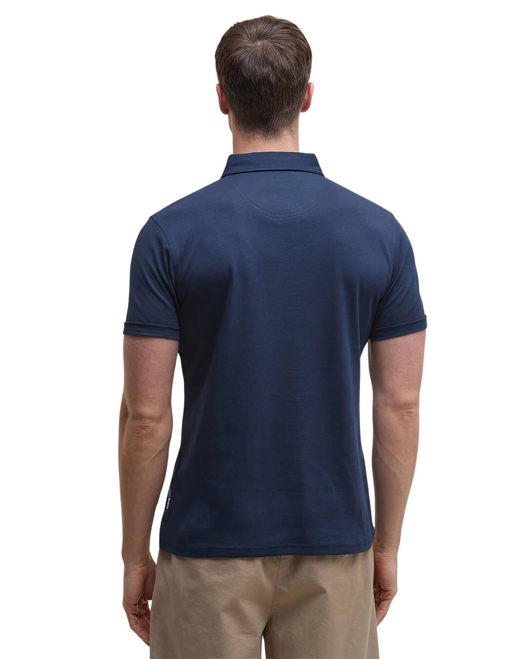 Barbour Polo Shirts Barbour Navy Premium Corpatch Tailored Polo