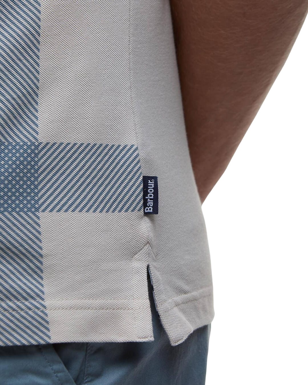 Barbour Polo Shirts Barbour White Blaine Polo