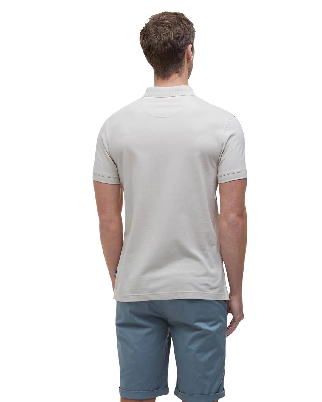 Barbour Polo Shirts Barbour White Blaine Polo