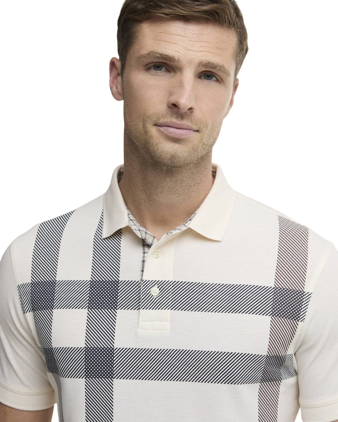 Barbour Polo Shirts Barbour White Blaine Polo Wh32 Whisper White