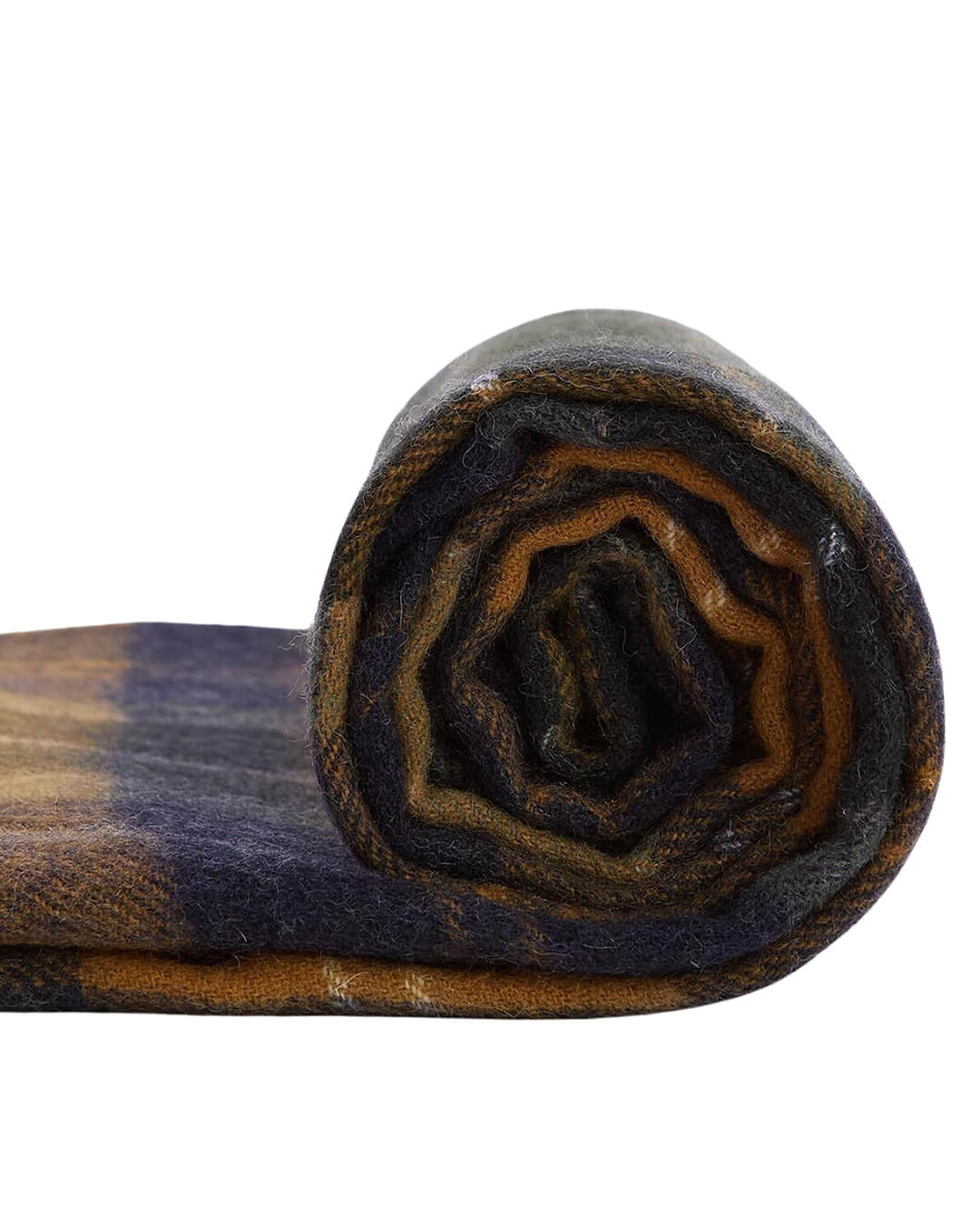 Barbour Scarves ONE Barbour Brown Brack Tartan Scarf Gn92 Forest Bronze