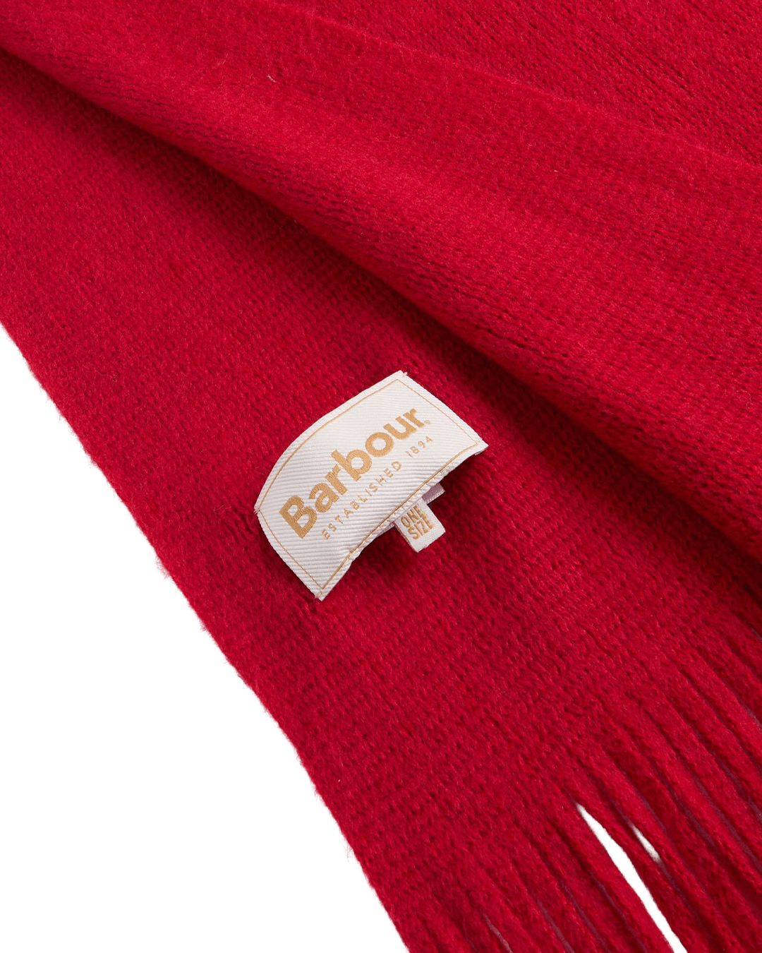 Barbour Scarves ONE Barbour Crimson Connie Scarf