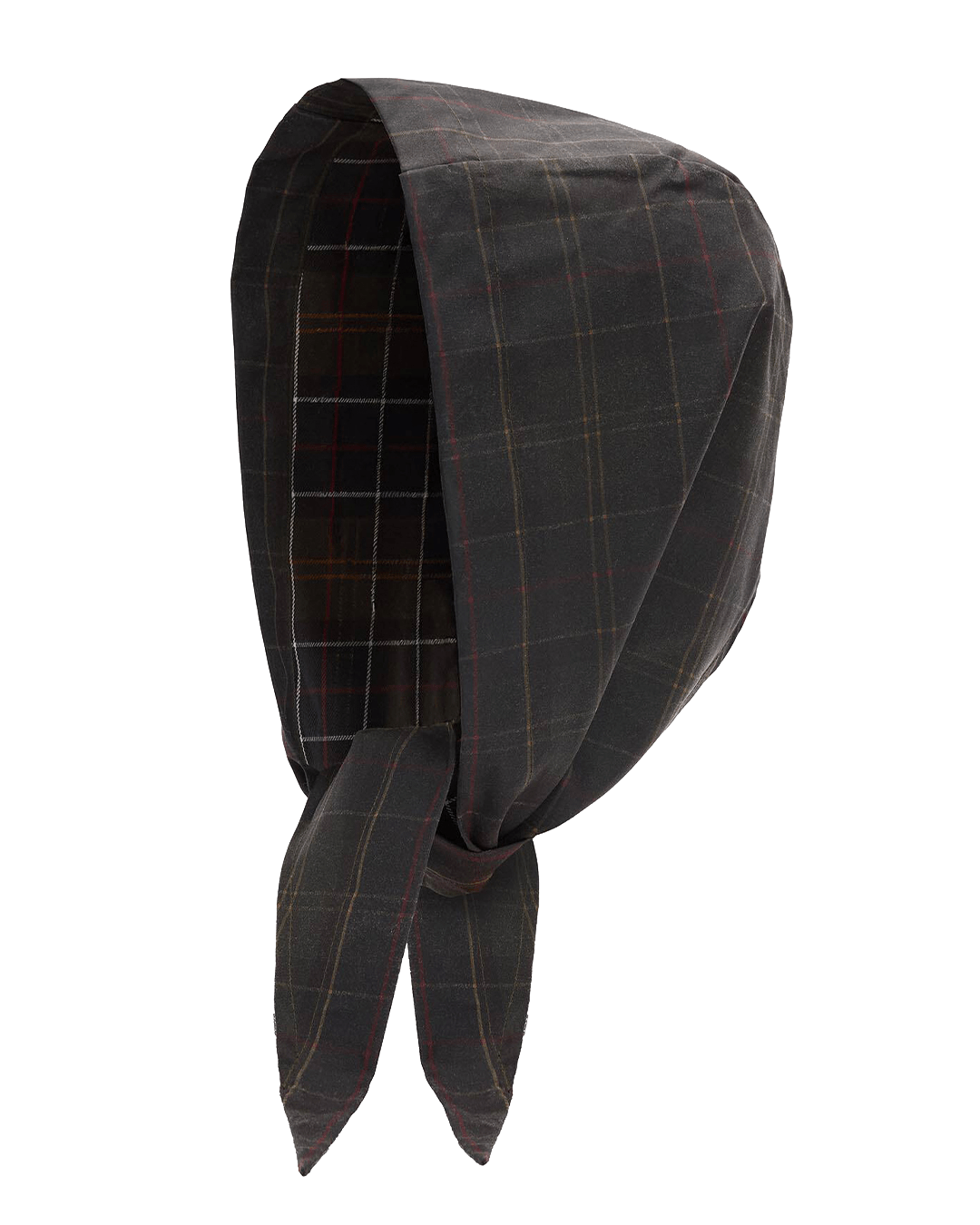 Barbour Scarves ONE Barbour Green Barbour Arlene Wax Tie Headscarf Tn11 Classic Tartan