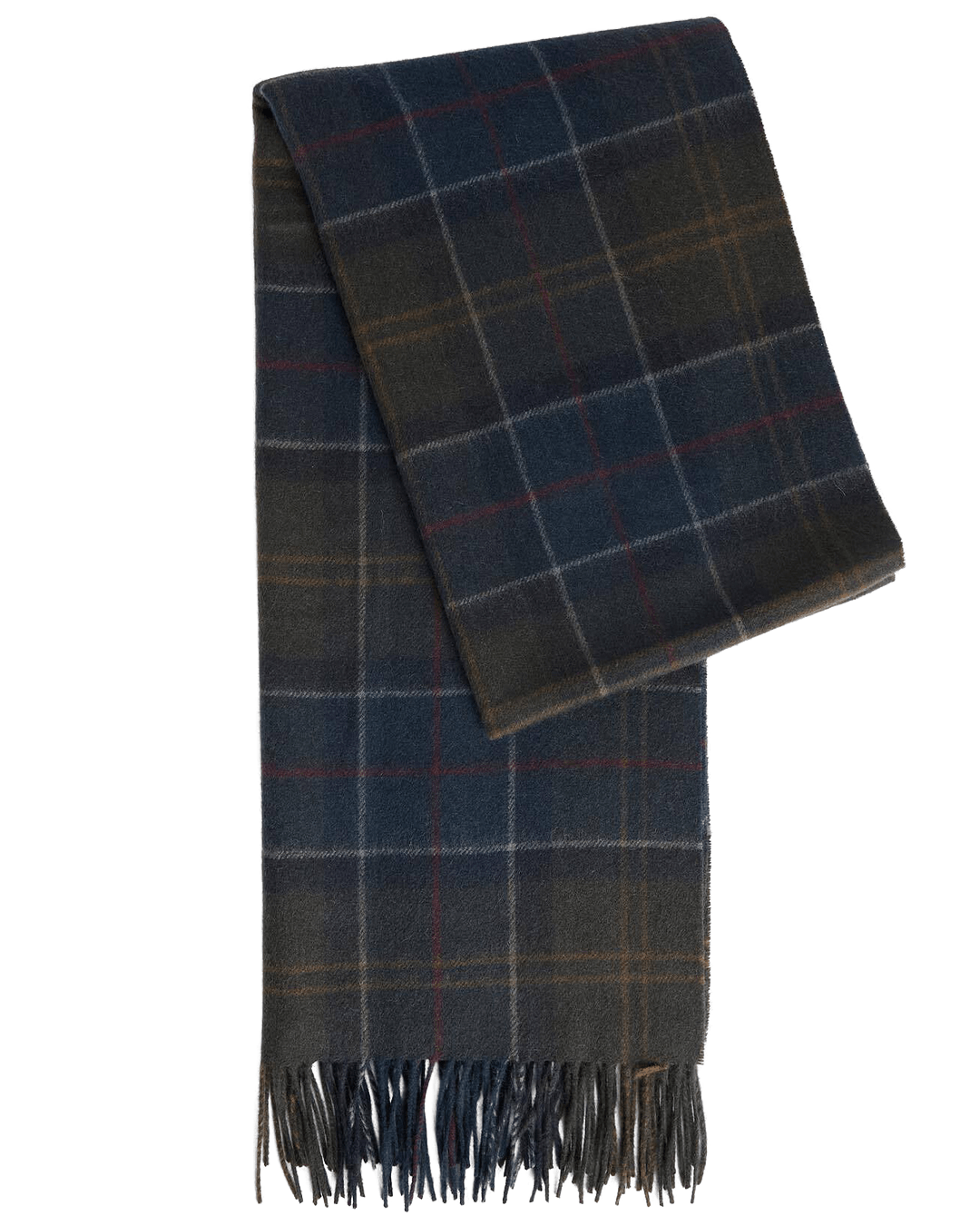 Barbour Scarves ONE Barbour Green Braden Tartan Scarf