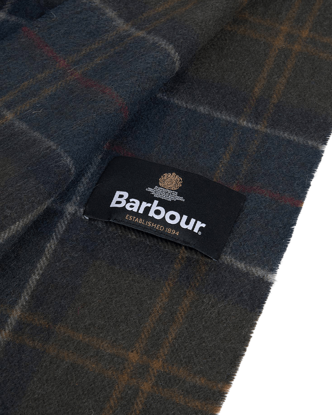 Barbour Scarves ONE Barbour Green Braden Tartan Scarf