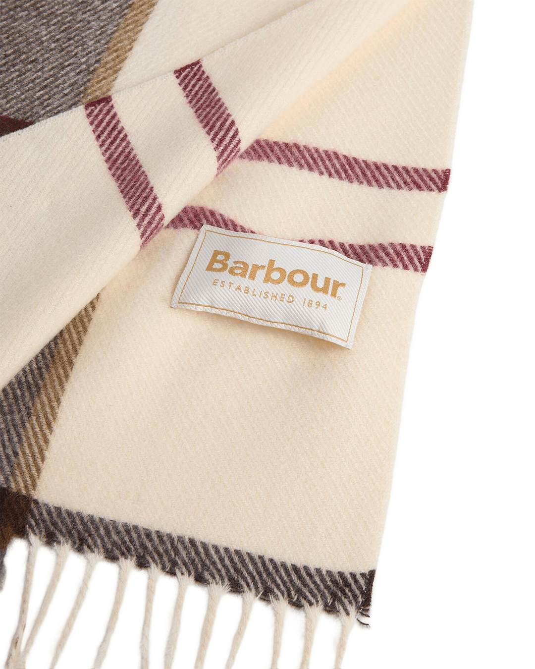 Barbour Scarves ONE Barbour Green Harriet Tartan Scarf