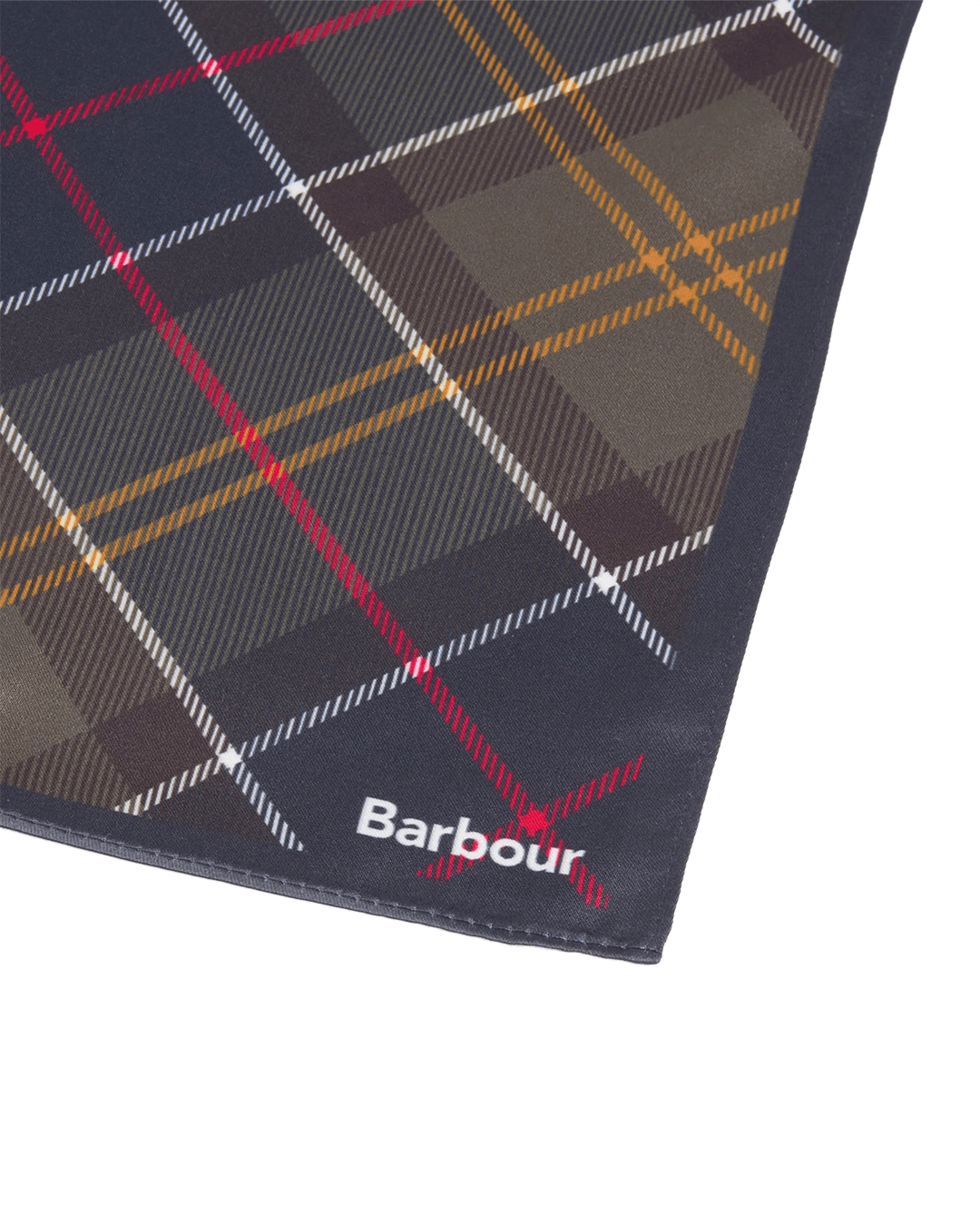 Barbour Scarves ONE Barbour Green Kinsale Classic Tartan Head & Neck Scarf
