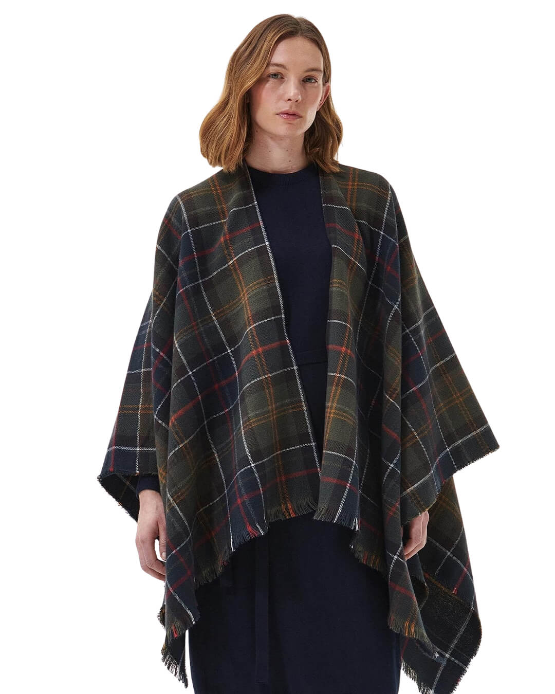 Barbour Scarves ONE Barbour Multicoloured Montieth Serape