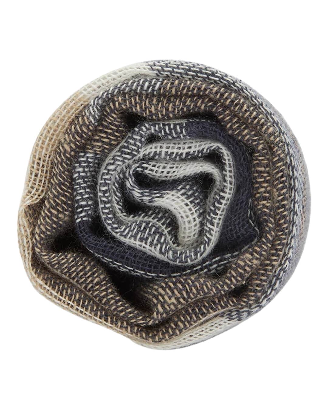 Barbour Scarves ONE Barbour Navy Abigail Tartan Scarf