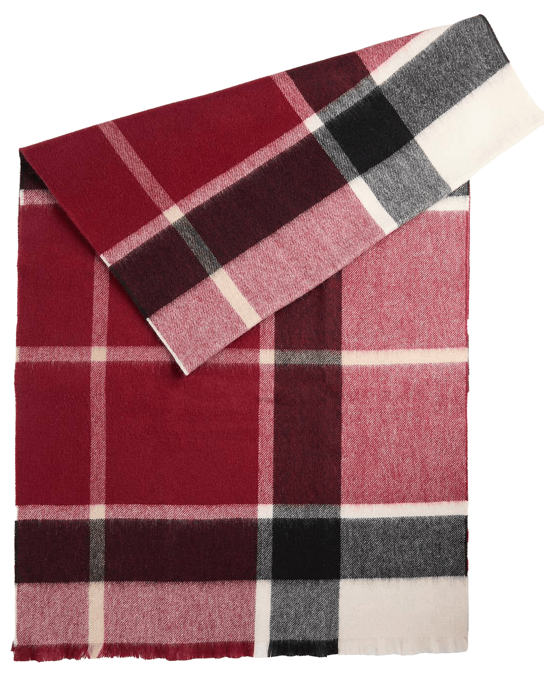 Barbour Scarves ONE Barbour Red Rosefield Tartan Scarf