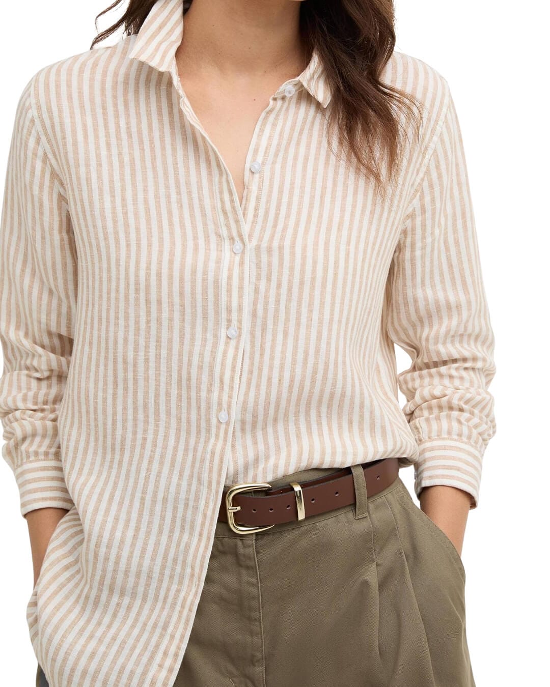 Barbour Shirts Barbour Beige Marine Shirt
