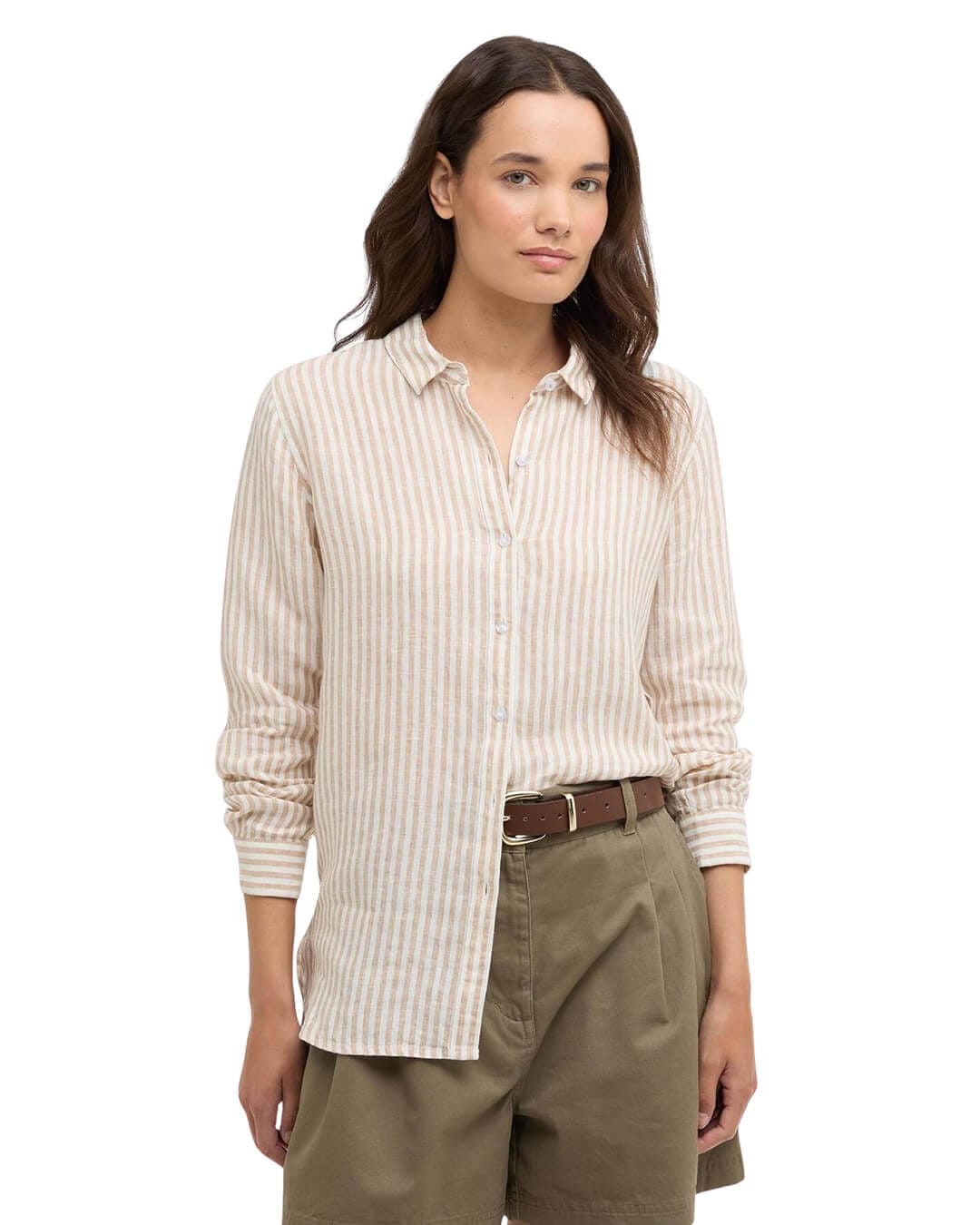 Barbour Shirts Barbour Beige Marine Shirt