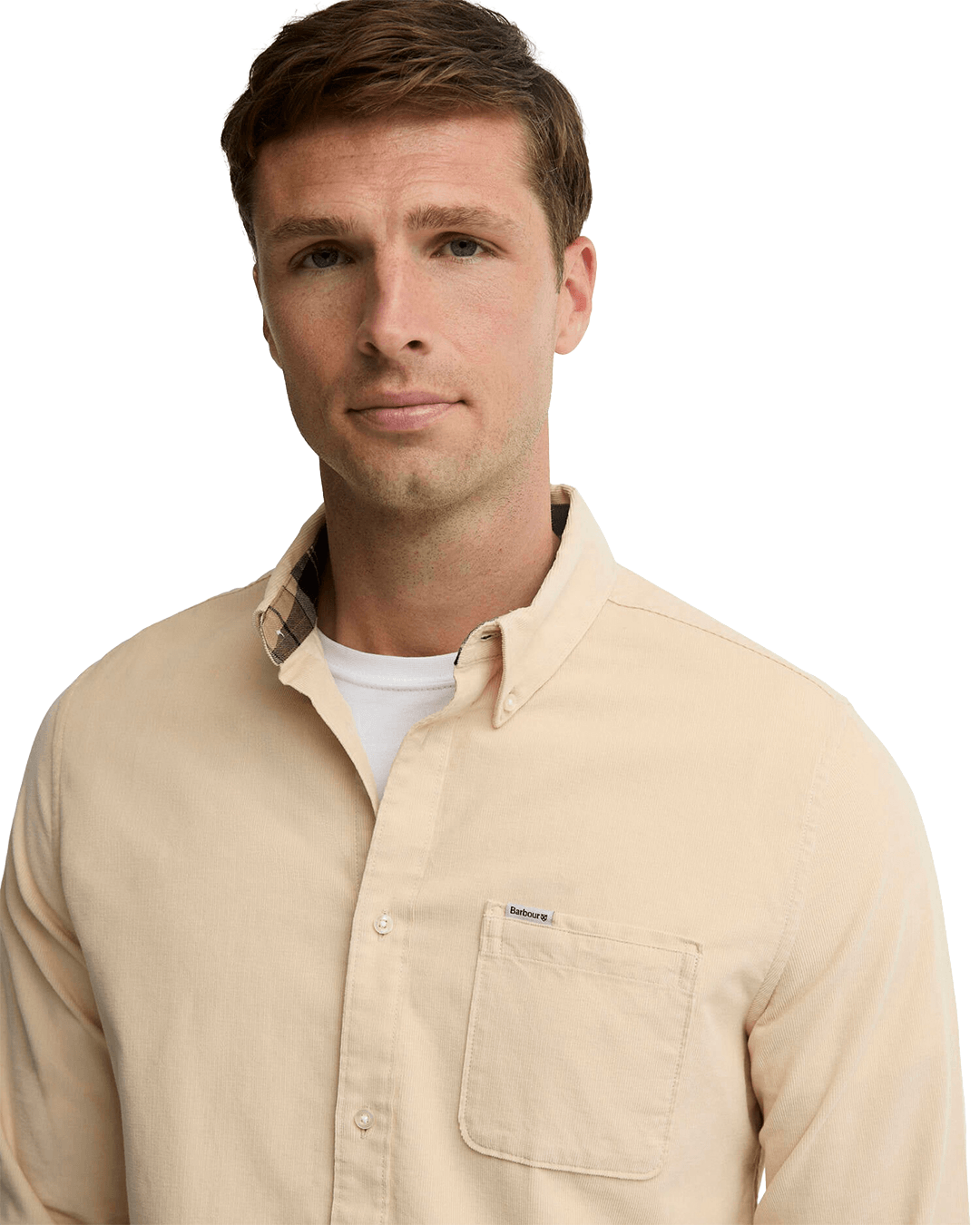Barbour Shirts Barbour Beige Ramsey Tailored Shirt