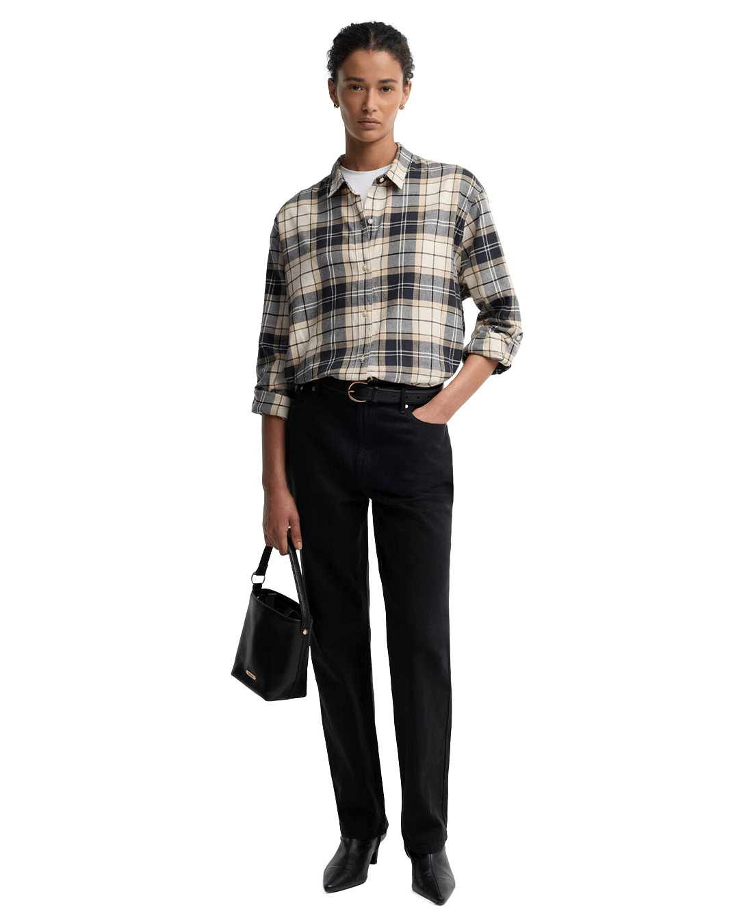 Barbour Shirts Barbour Beige Tartan Elishaw Shirt