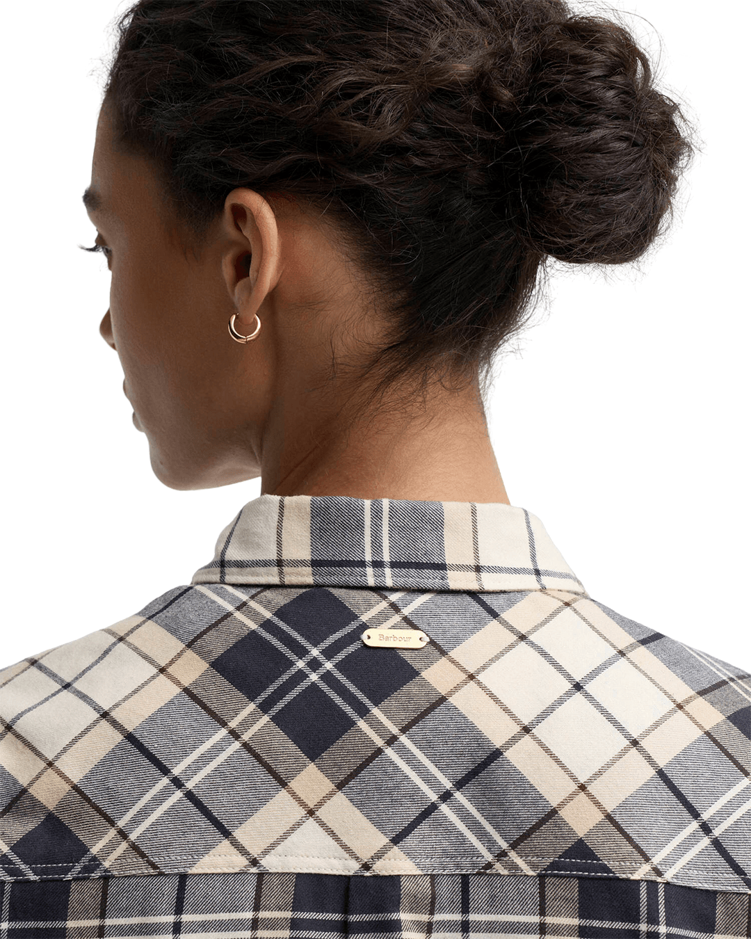Barbour Shirts Barbour Beige Tartan Elishaw Shirt