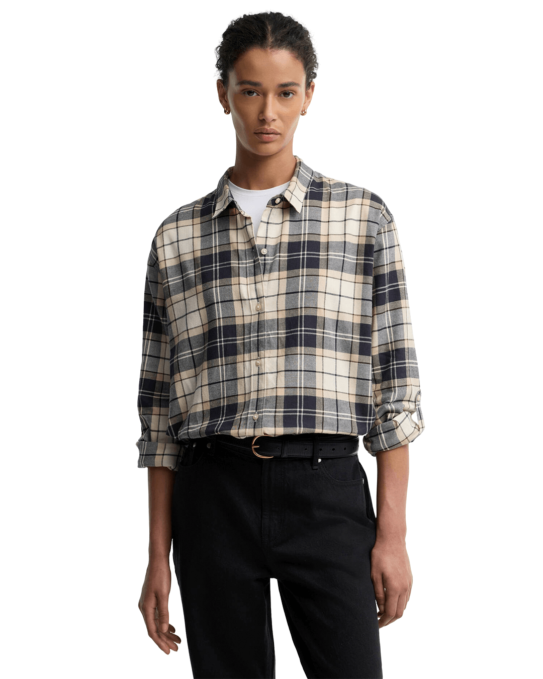 Barbour Shirts Barbour Beige Tartan Elishaw Shirt
