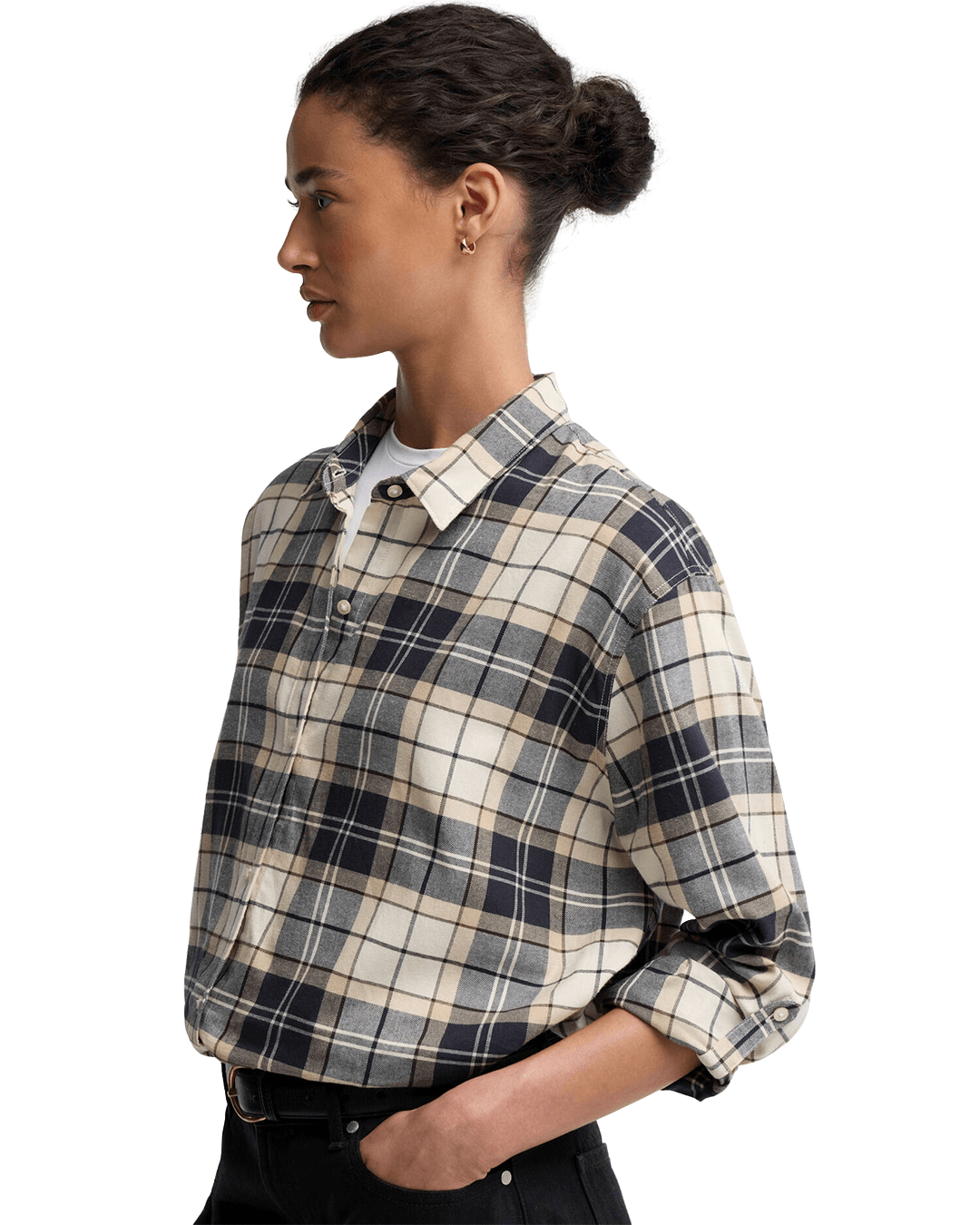 Barbour Shirts Barbour Beige Tartan Elishaw Shirt