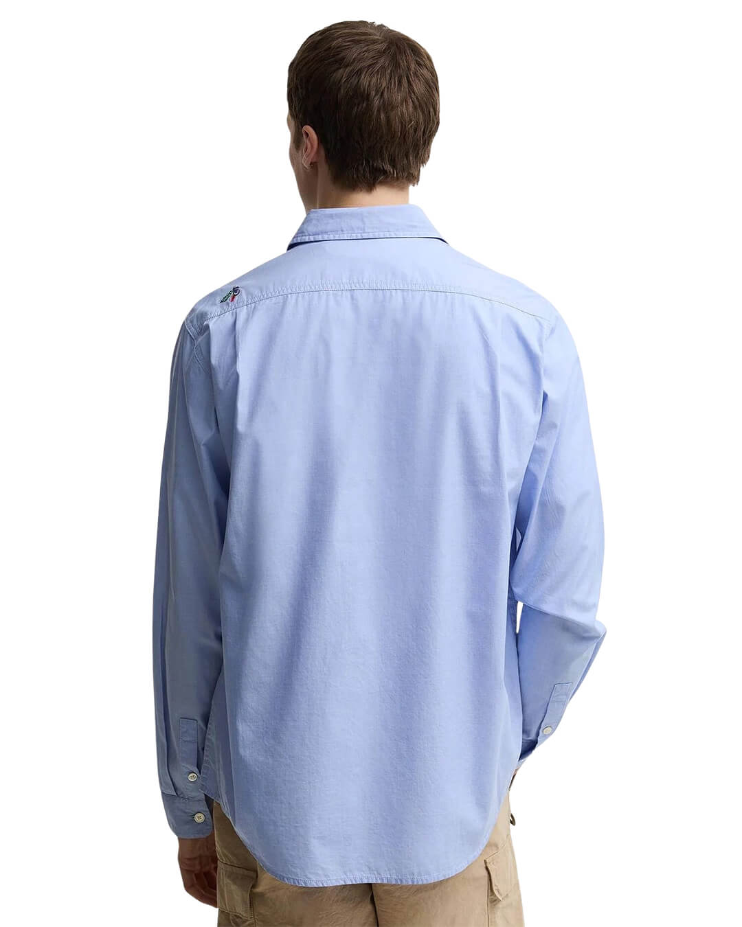 Barbour Shirts Barbour Blue Ba X Paul Smith Swale Shi Bl54 Mid Blue