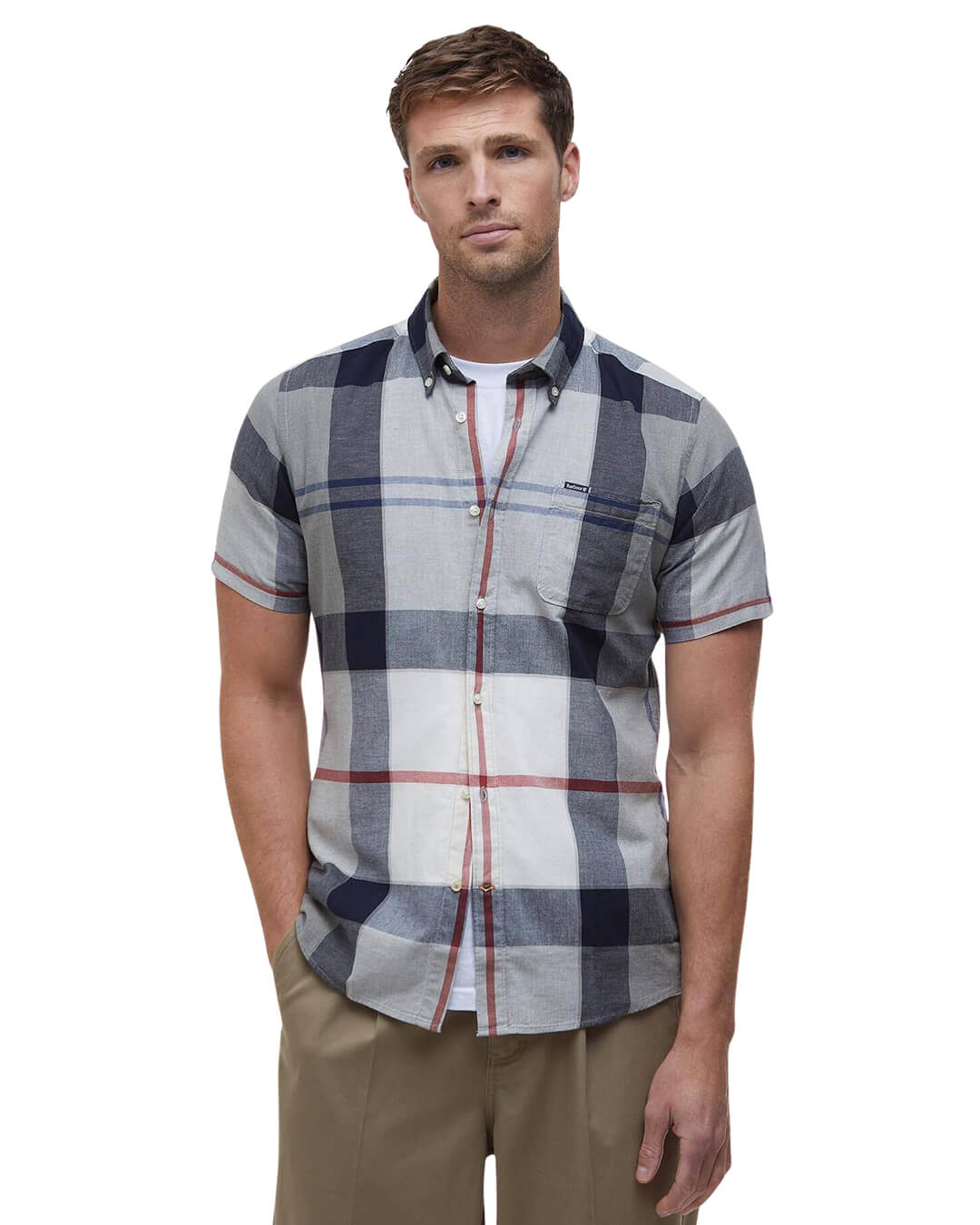 Barbour Shirts Barbour Blue Doughill S/S Shirt