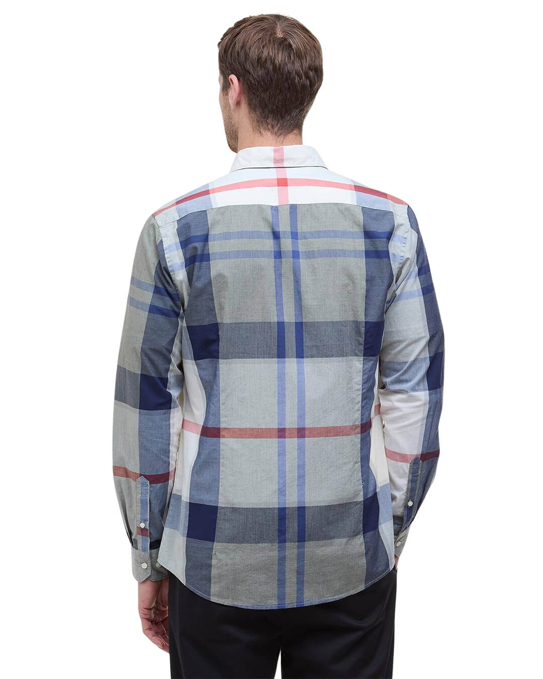 Barbour Shirts Barbour Blue Harris Tailored Shirt Bleached P Tn40