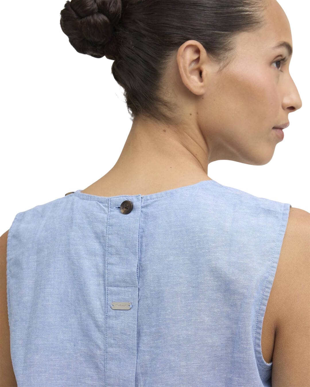 Barbour Shirts Barbour Blue Josie Top Bl39 Light Chambray