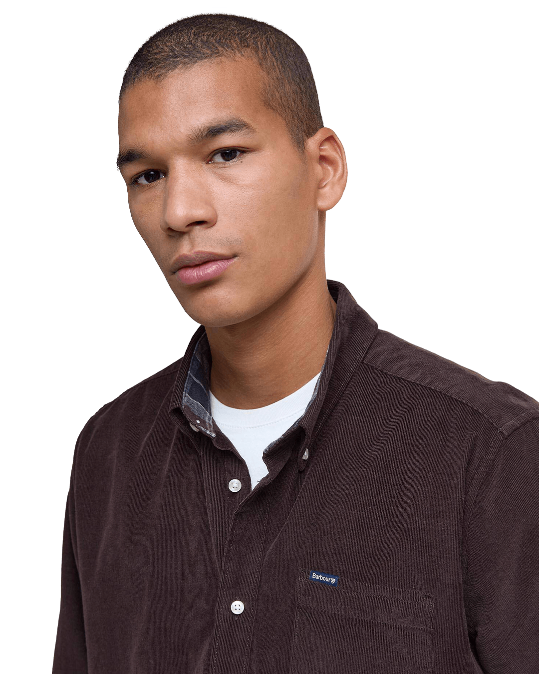 Barbour Shirts 3XL Barbour Dark Brown Ramsey Tailored Shirt