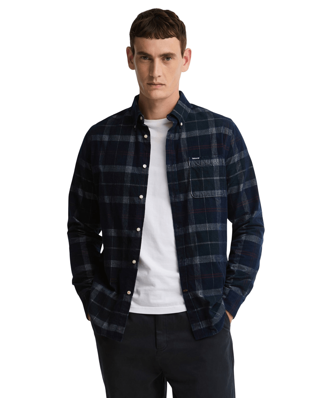 Barbour Shirts Barbour Dark Green Blair Tailored Tartan Shirt