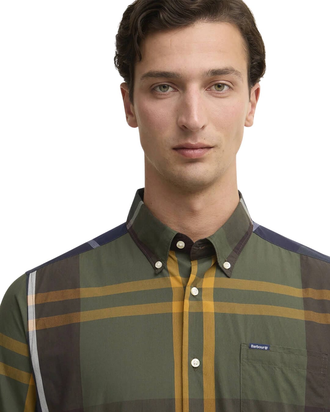 Barbour Shirts Barbour Green Harris Tailored Shirt