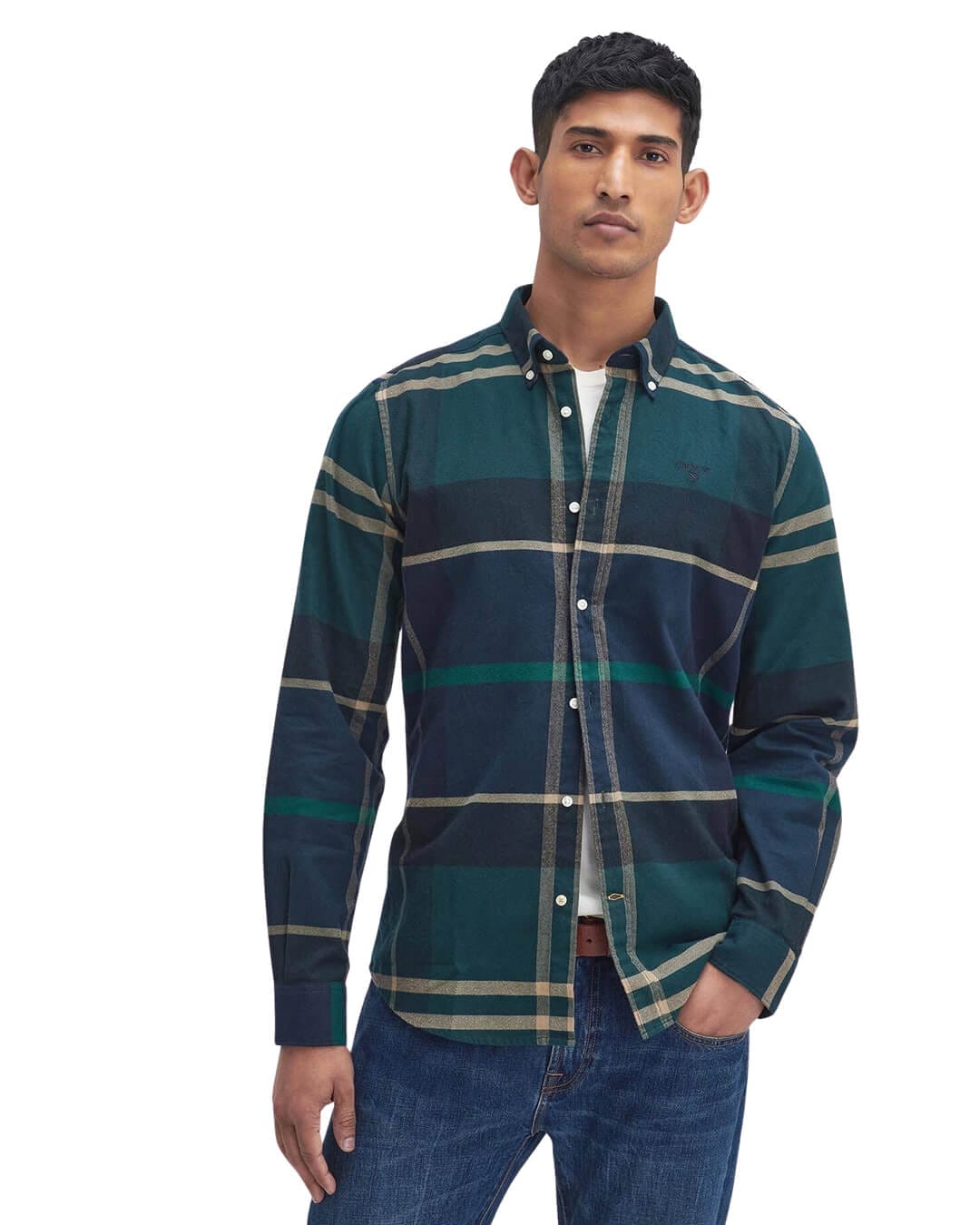 Barbour Shirts Barbour Green Iceloch Shirt Tn23 Loch