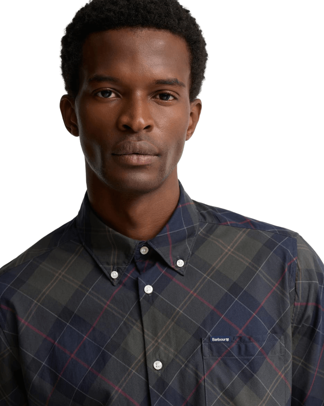 Barbour Shirts Barbour Green Lochton Tailored Tartan Shirt