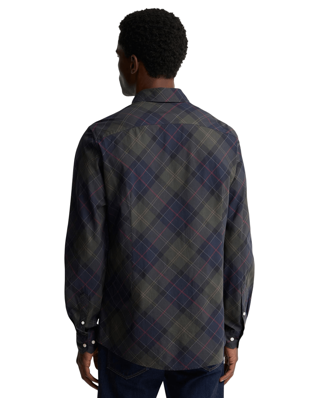 Barbour Shirts Barbour Green Lochton Tailored Tartan Shirt