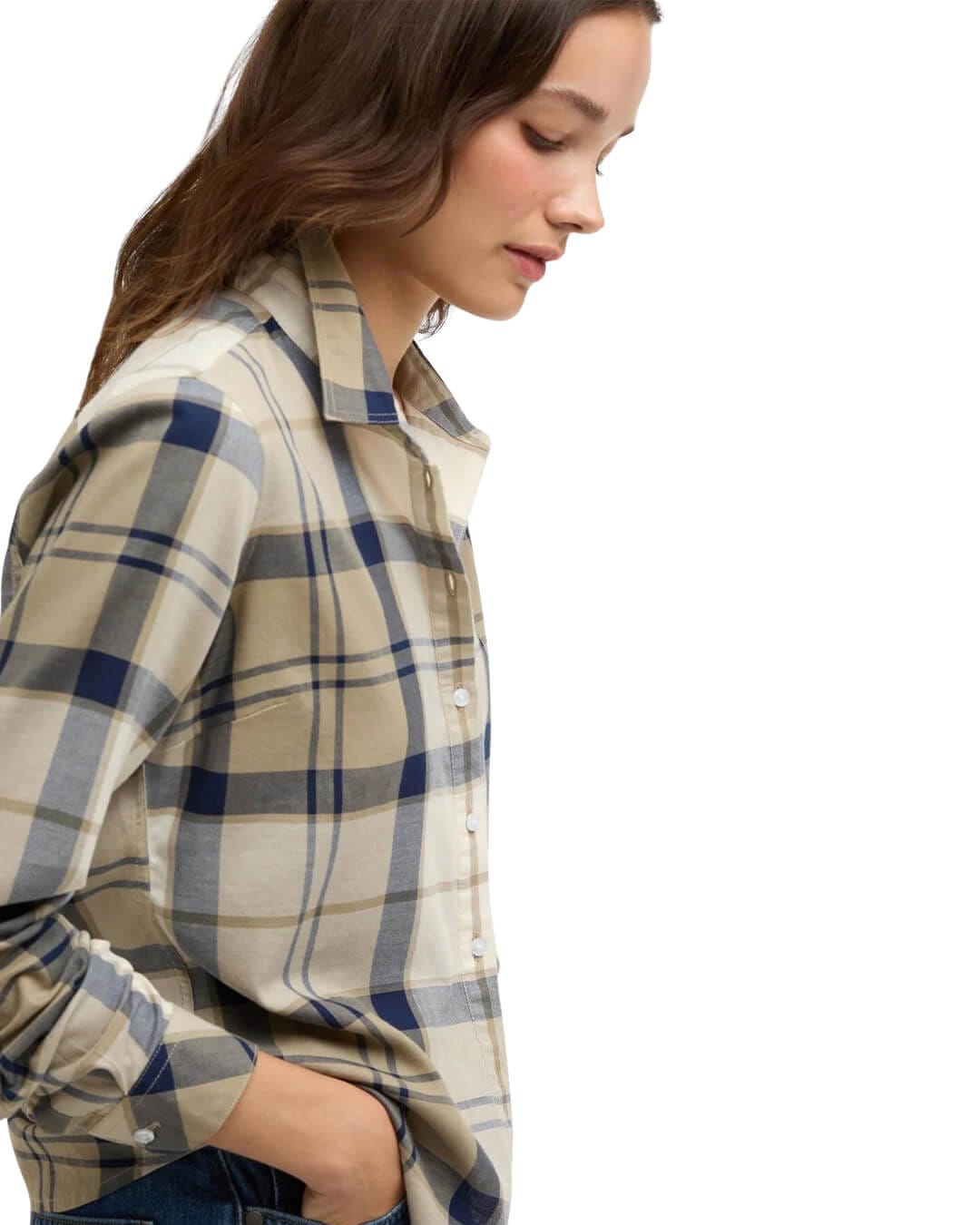 Barbour Shirts Barbour Navy Bredon Shirt