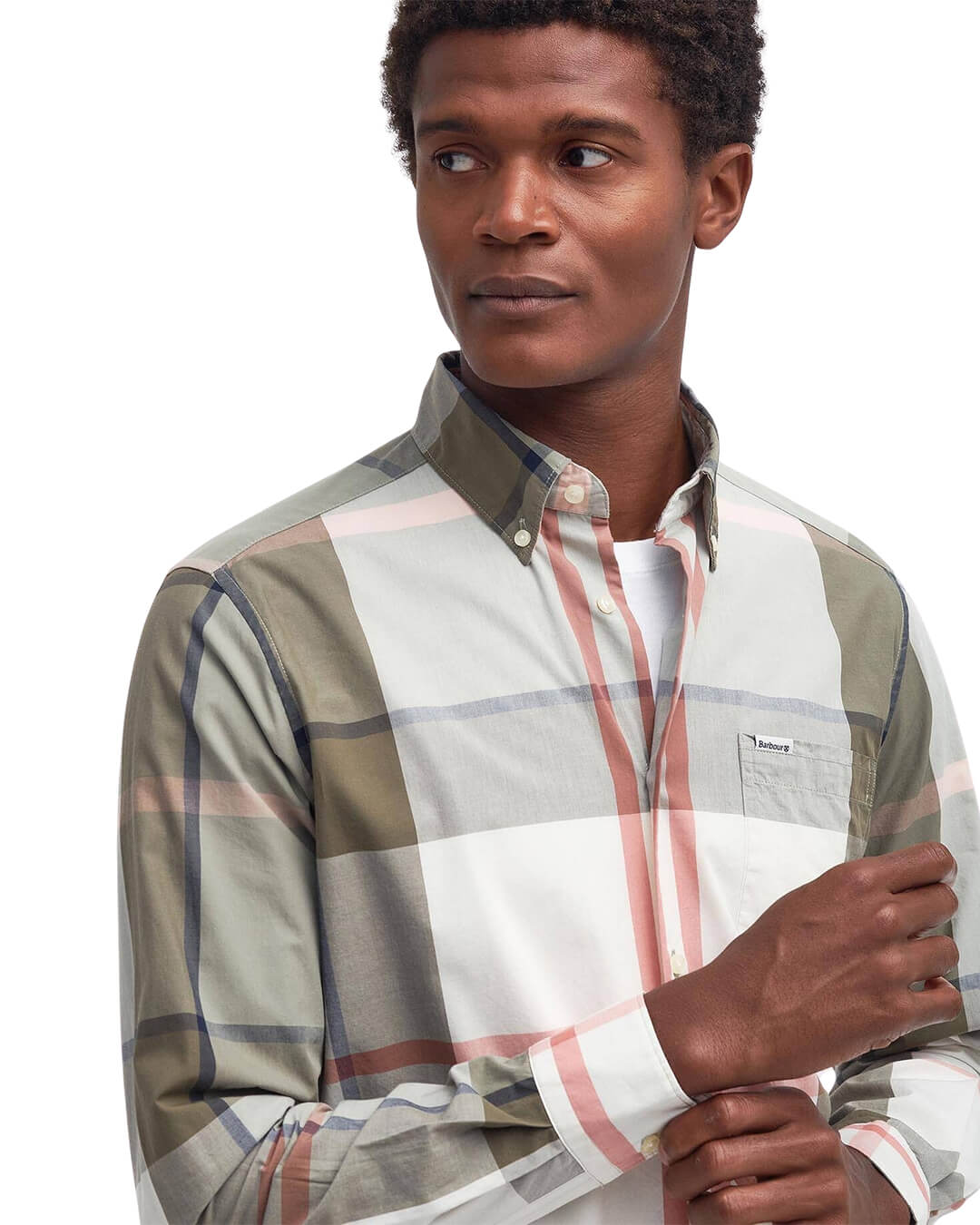 Barbour Shirts Barbour Olive Harris Tailored Shirt
