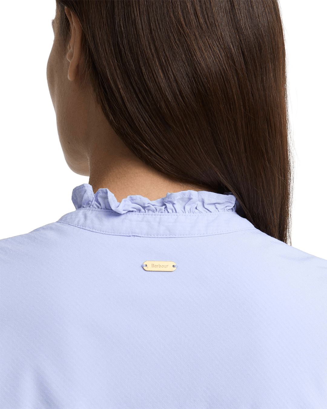 Barbour Shirts Barbour Pale Blue Antoinette Shirt