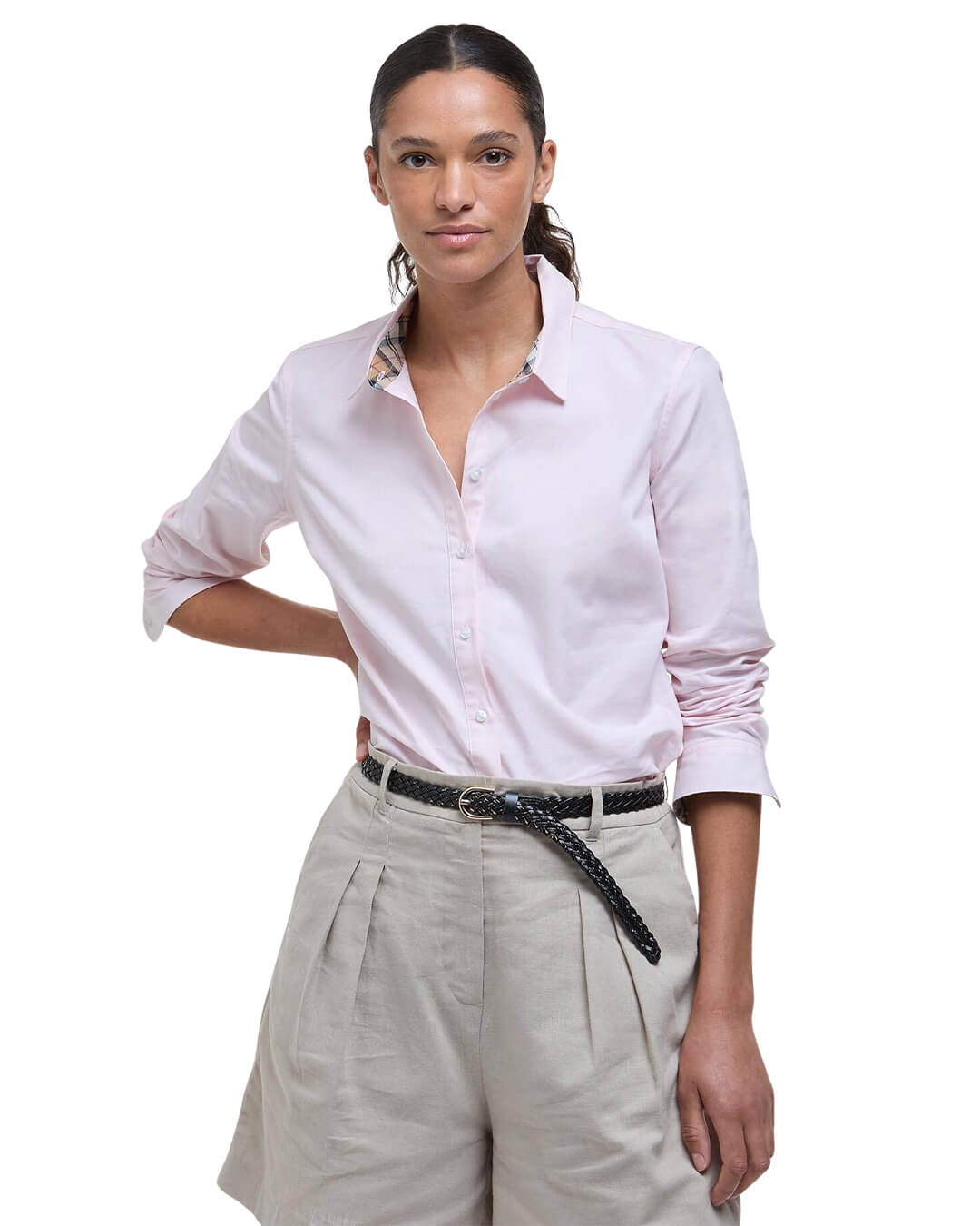 Barbour Shirts Barbour Pink Derwent Shirt