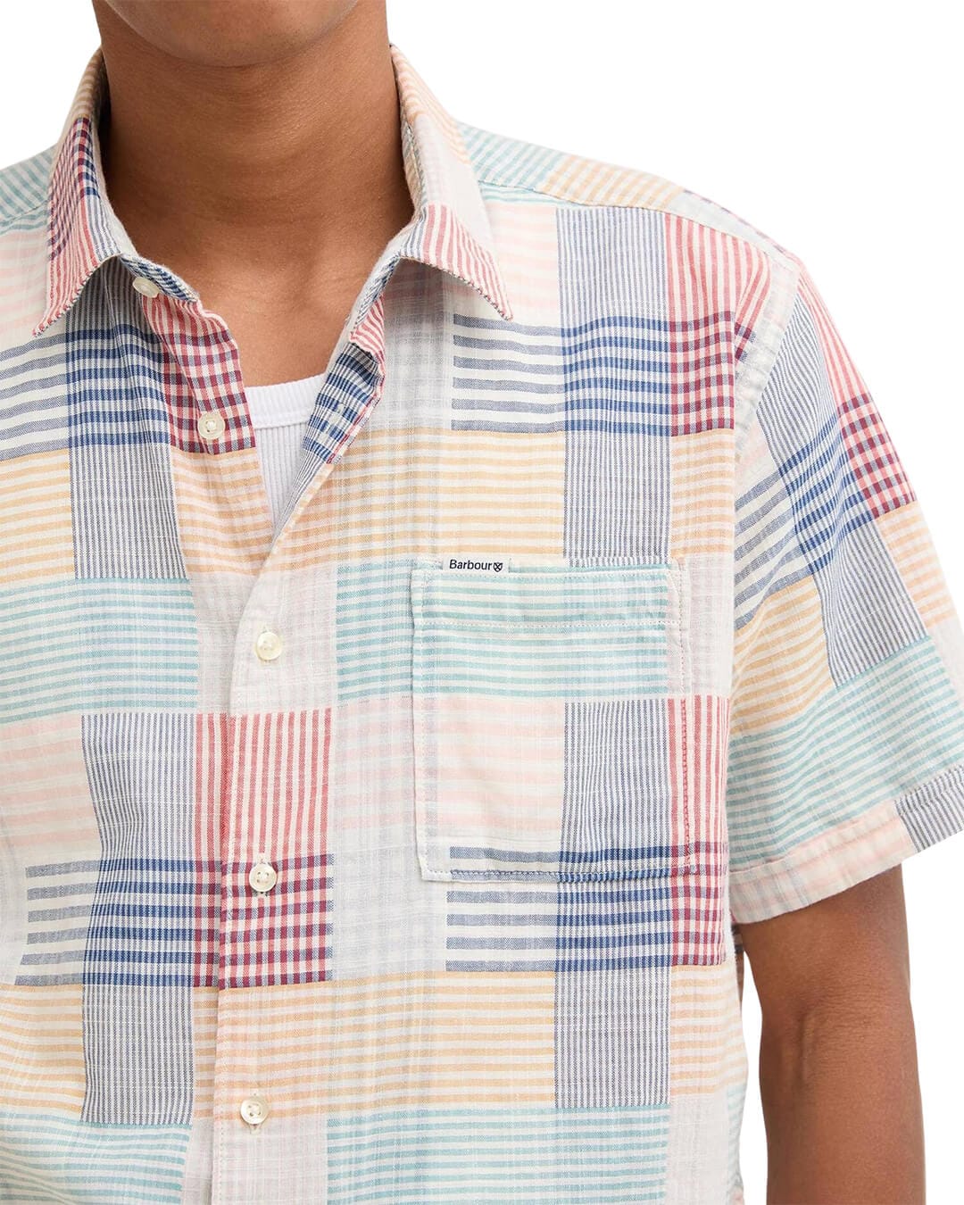 Barbour Shirts Barbour Red Oakshore Summer Shirt Re51 Red