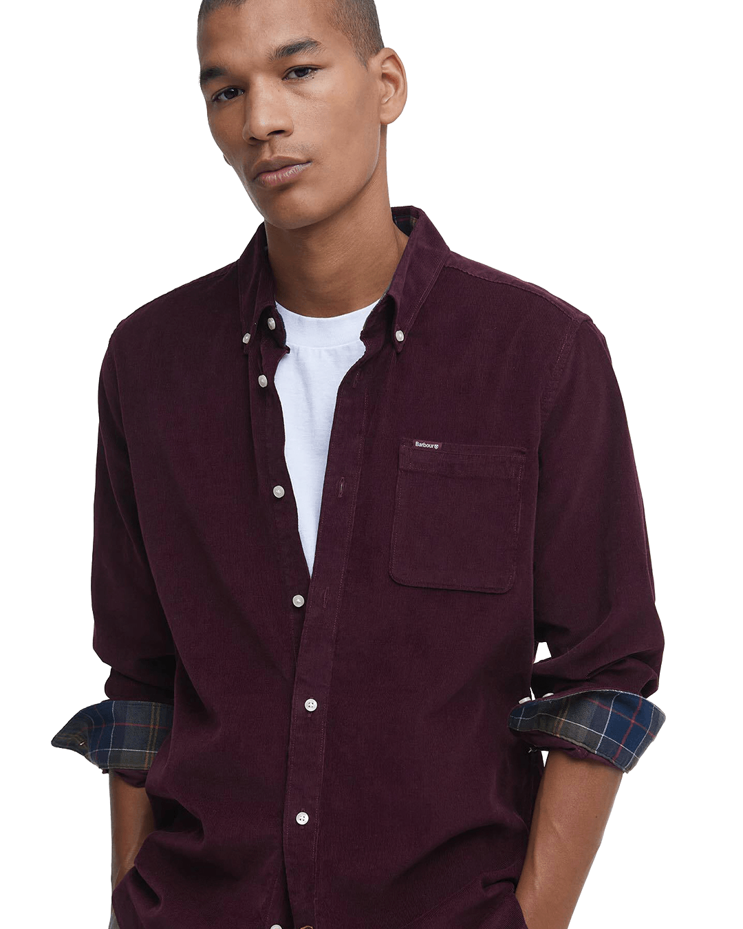 Barbour Shirts 3XL Barbour Red Ramsey Tailored Shirt