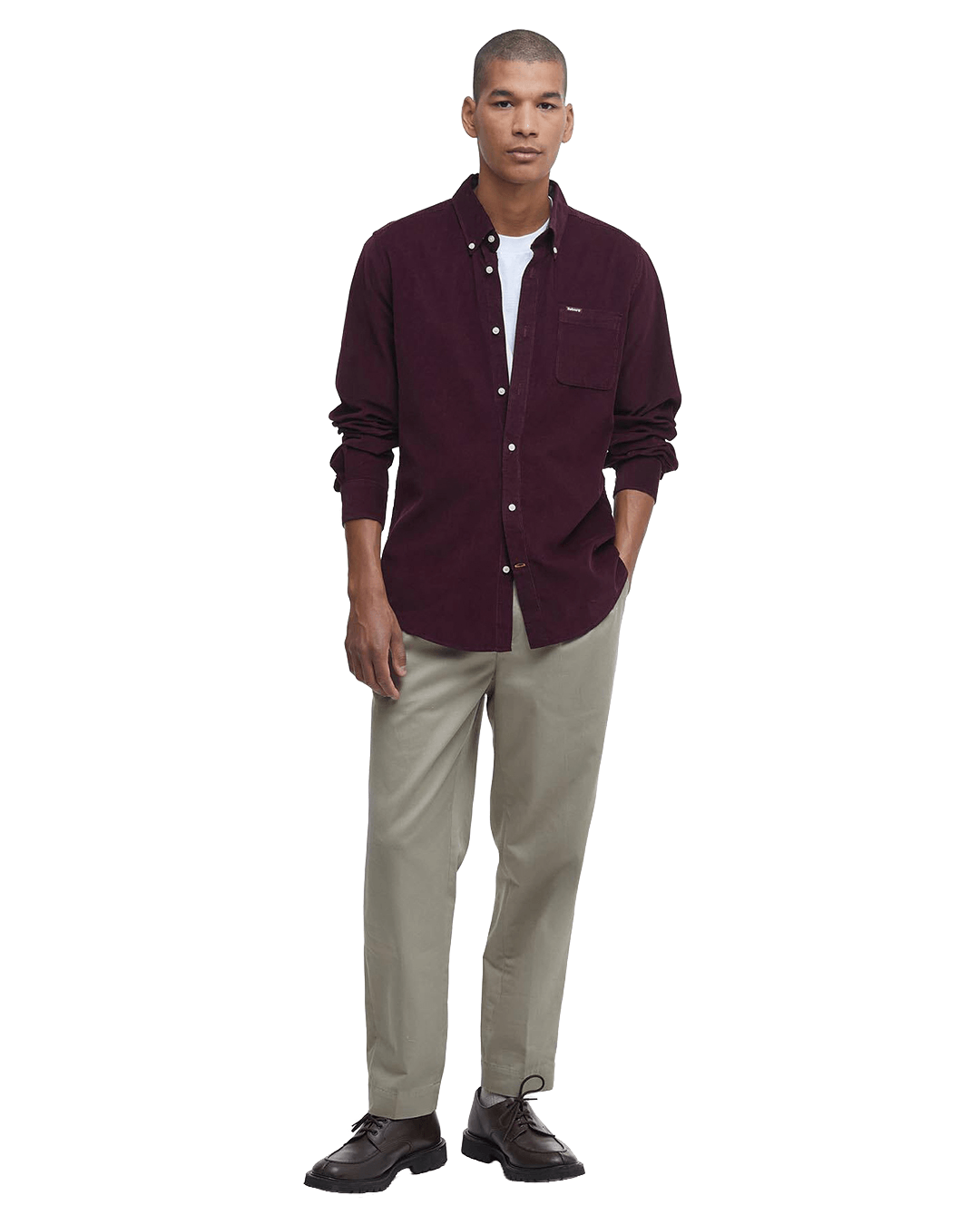 Barbour Shirts 3XL Barbour Red Ramsey Tailored Shirt
