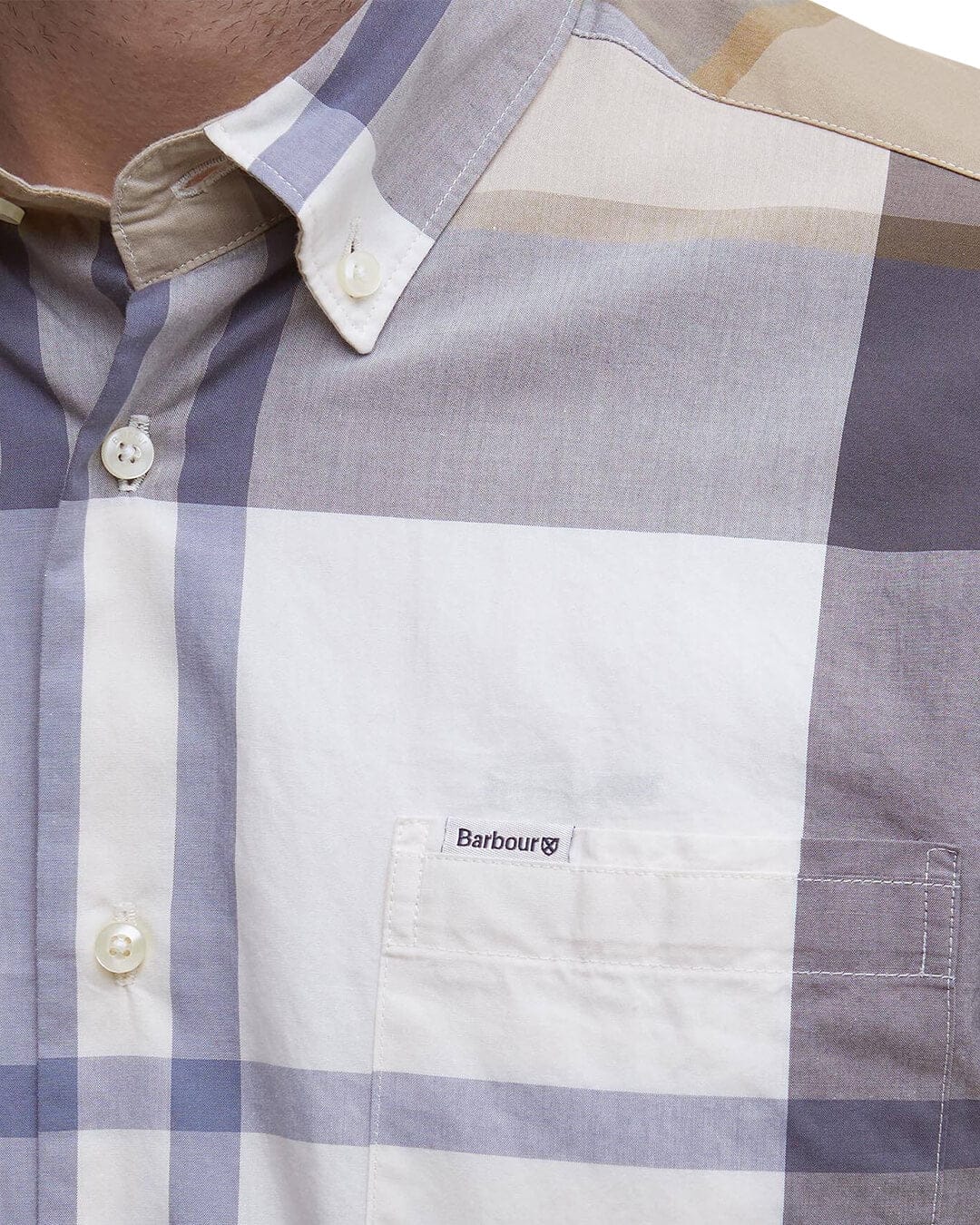 Barbour Shirts Barbour Sand Harris Tailored Shirt