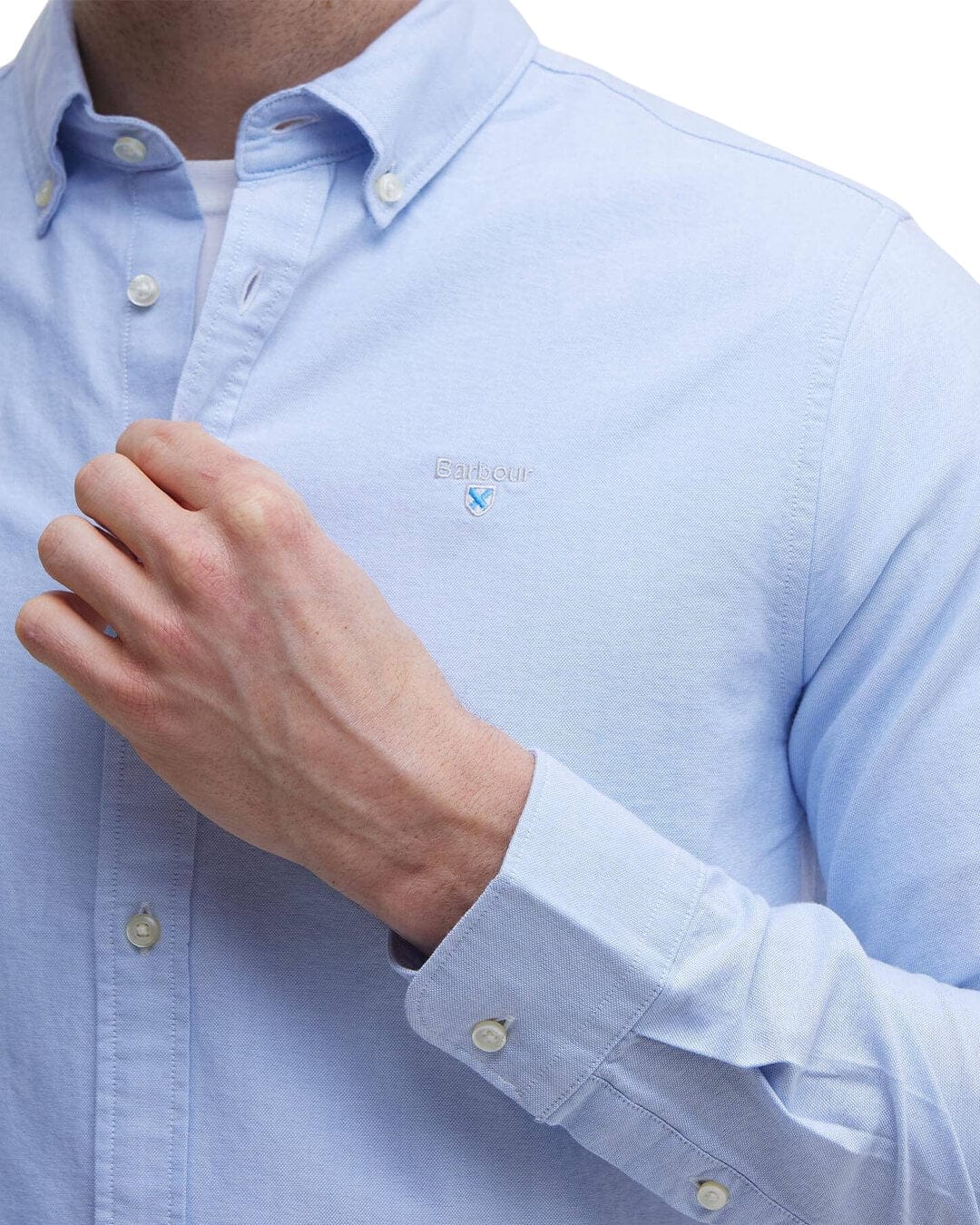 Barbour Shirts Barbour Sky Oxtown Tailored Shirt