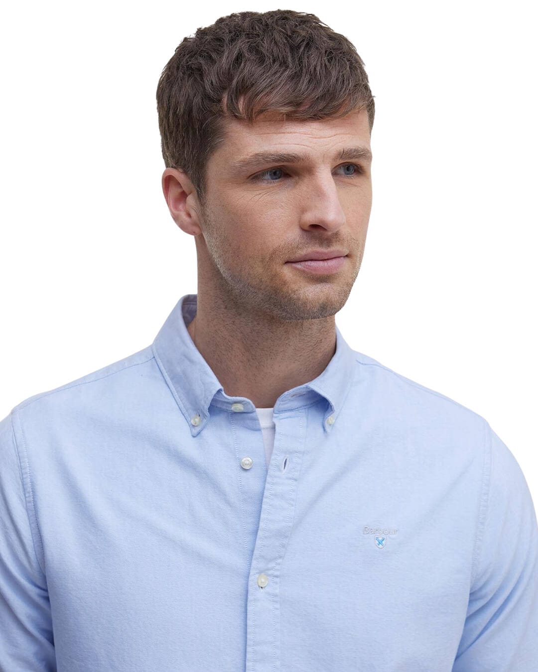 Barbour Shirts Barbour Sky Oxtown Tailored Shirt