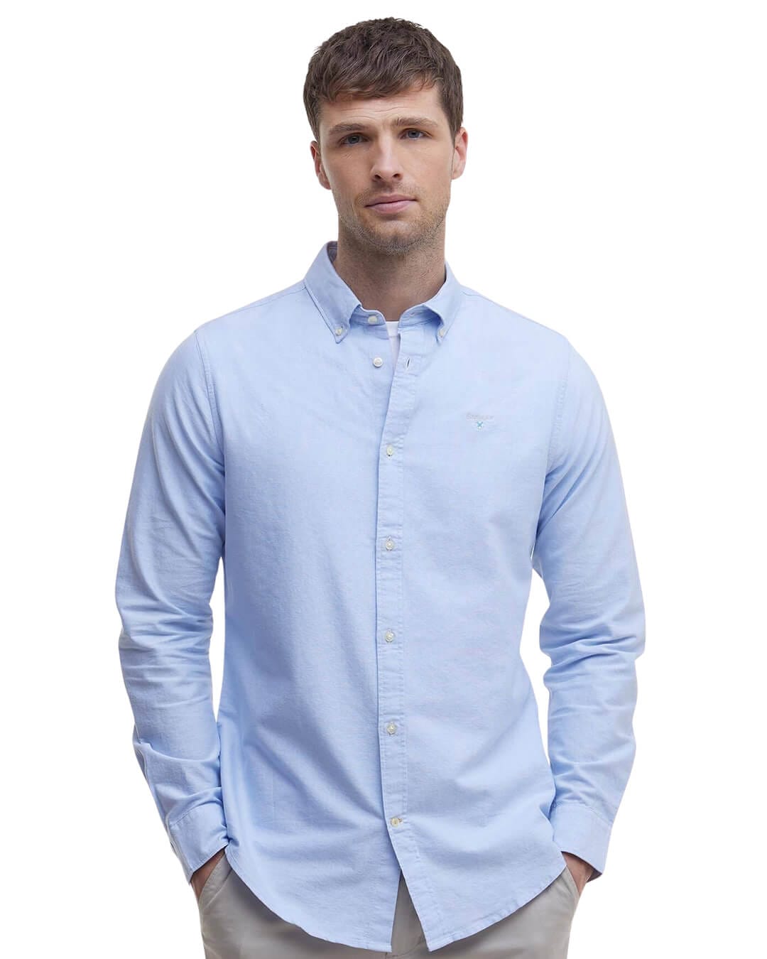 Barbour Shirts Barbour Sky Oxtown Tailored Shirt
