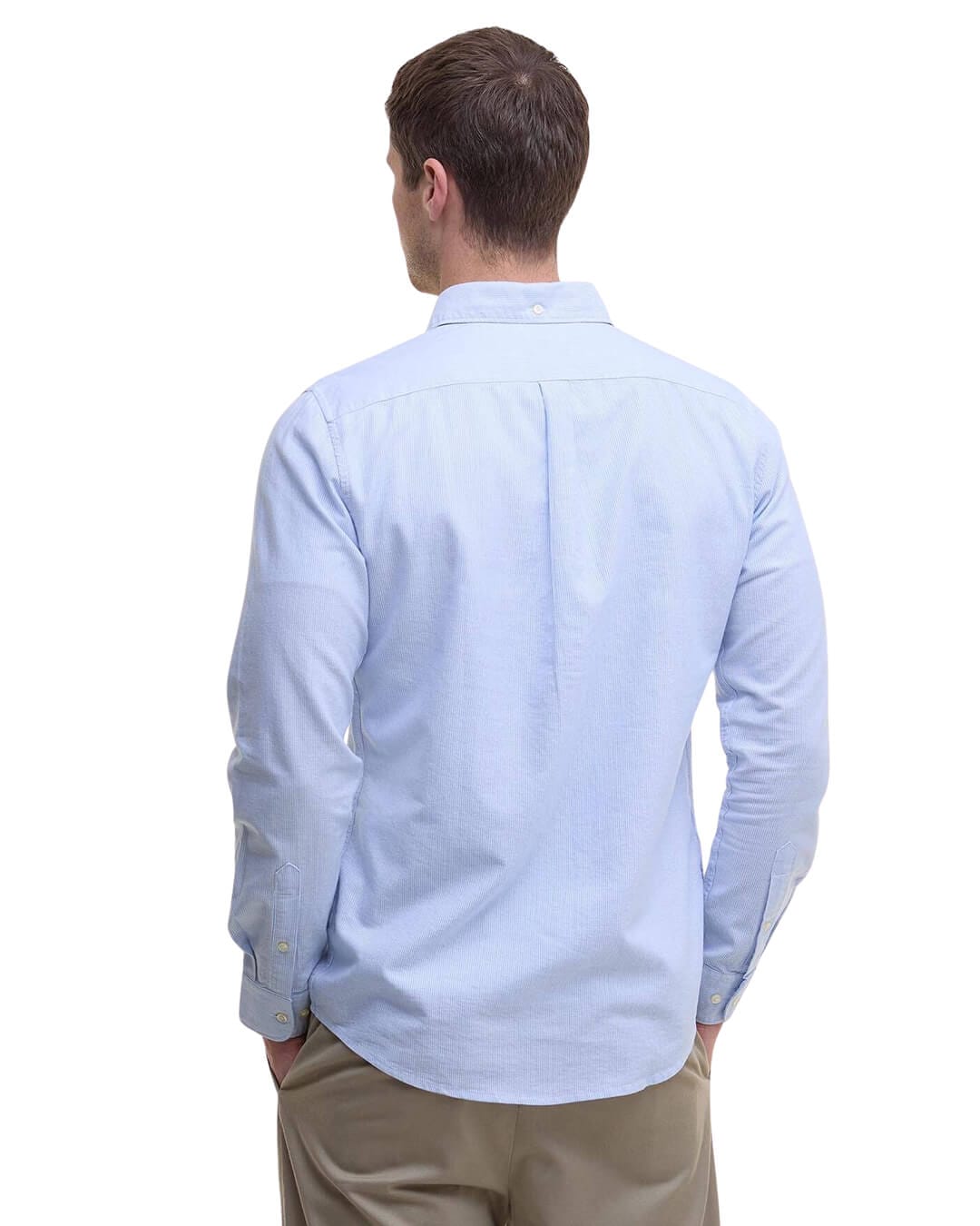 Barbour Shirts Barbour Sky Striped Oxtown Tailored Shirt