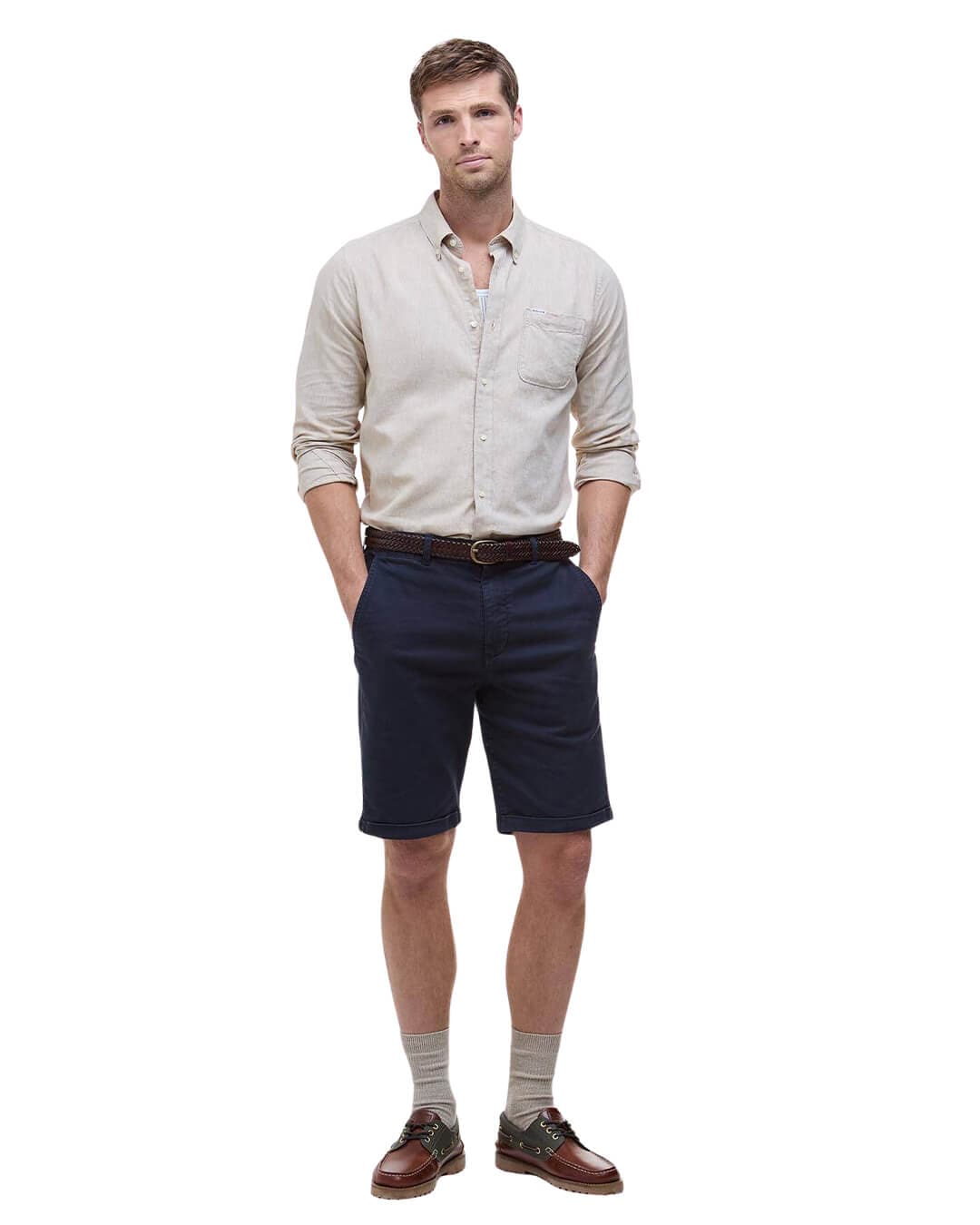 Barbour Shirts Barbour Stone Nelson Tailored Shirt