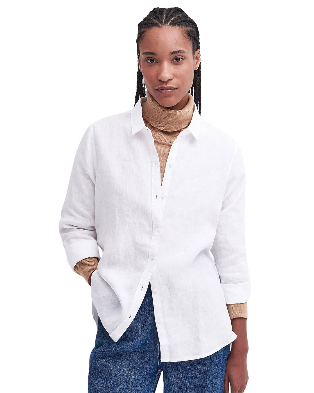 Barbour Shirts Barbour White Marine Shirt