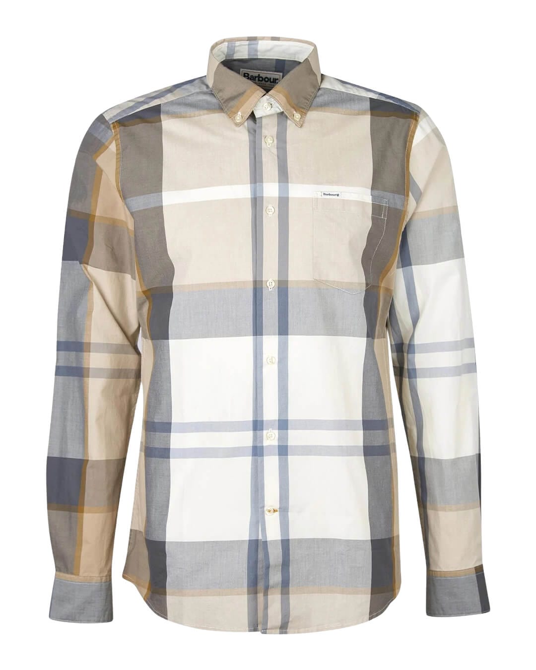 Barbour Shirts HARRIS TAILORED SHIRT TN88 AMBLE SAND TARTAN Sand