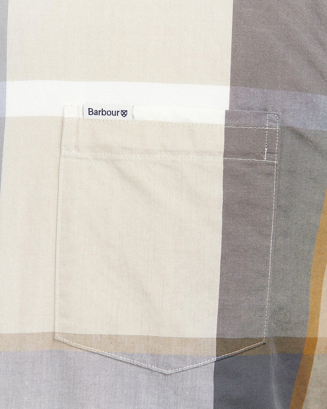 Barbour Shirts HARRIS TAILORED SHIRT TN88 AMBLE SAND TARTAN Sand