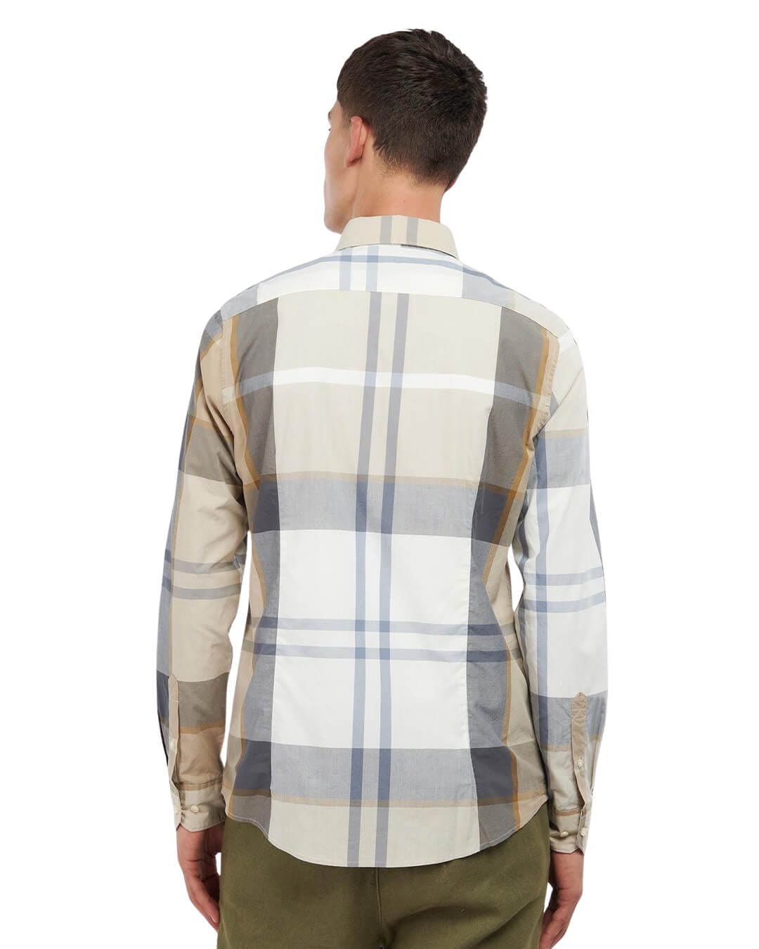 Barbour Shirts HARRIS TAILORED SHIRT TN88 AMBLE SAND TARTAN Sand