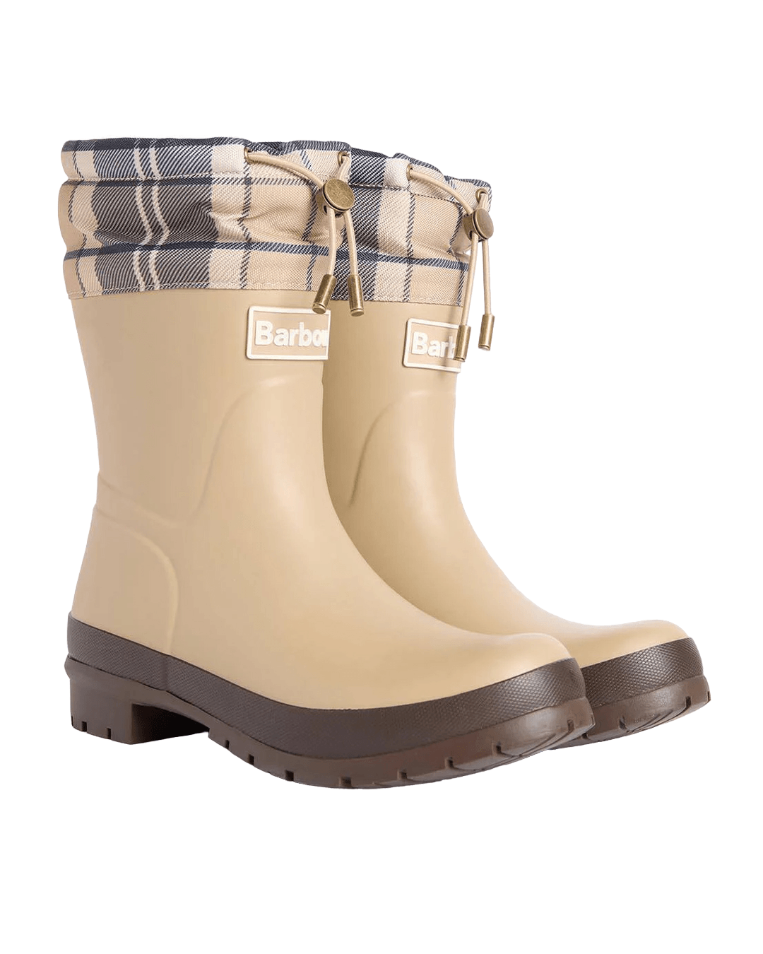 Barbour Shoes Barbour Beige Mowbray Mid Wellies
