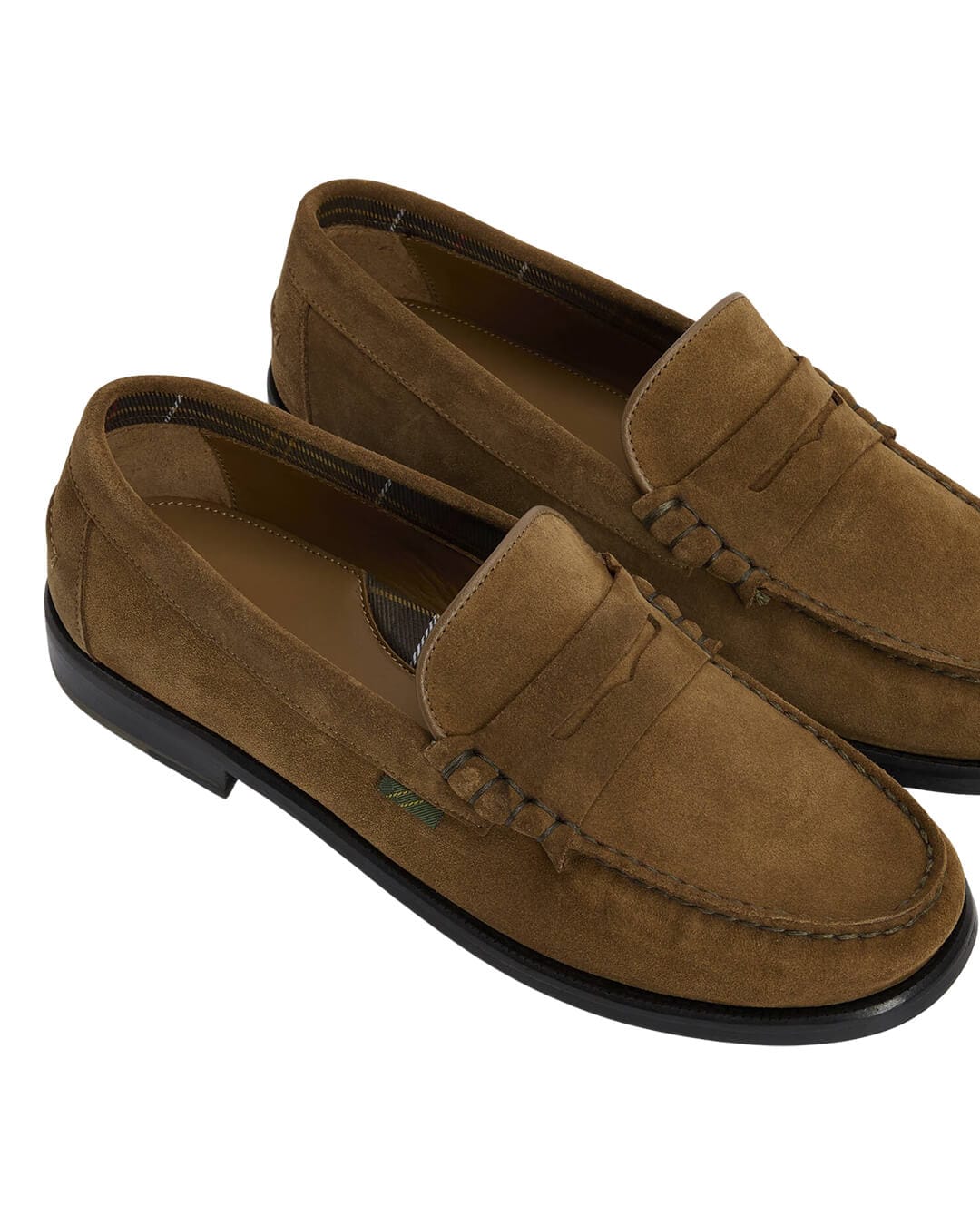 Barbour Shoes Barbour Brown Linford Loafer Br19 Brown Suede